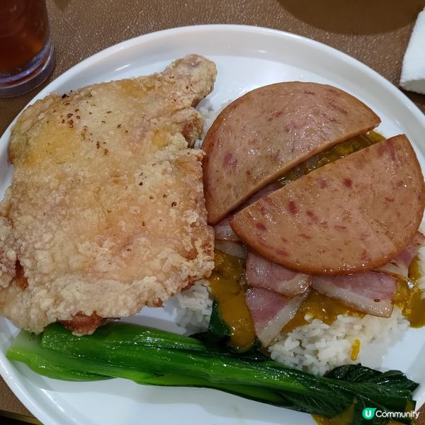 ## 牛頭角必食隱世餐廳🍗超巨型超邪惡炸雞髀飯🤤💜