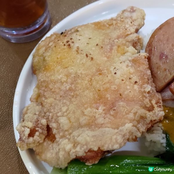 ## 牛頭角必食隱世餐廳🍗超巨型超邪惡炸雞髀飯🤤💜