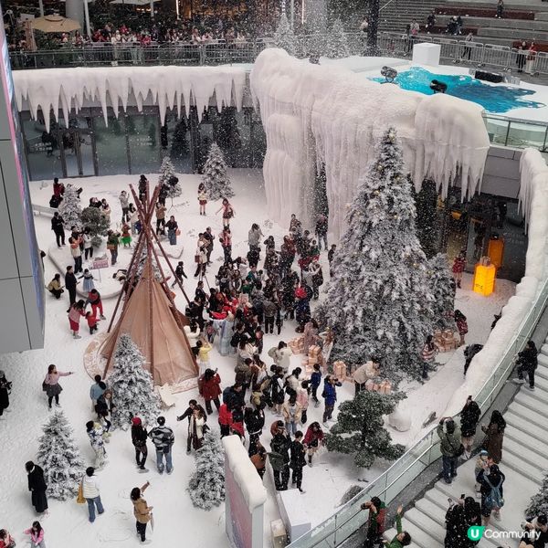 ## 深圳聖誕打卡必去❄️萬象前海飄雪之境超有氣氛🤩💜