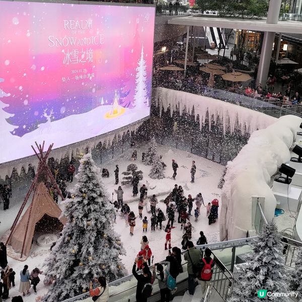 ## 深圳聖誕打卡必去❄️萬象前海飄雪之境超有氣氛🤩💜