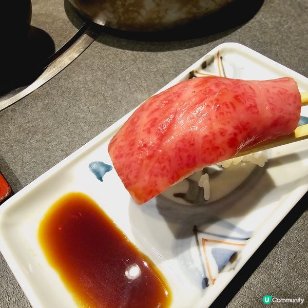 無可挑剔的牛壽司🍣