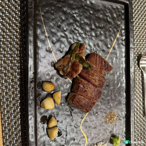 有幸預約到一位難求的過江龍鐵板燒 為聖誕假期劃上完美句號