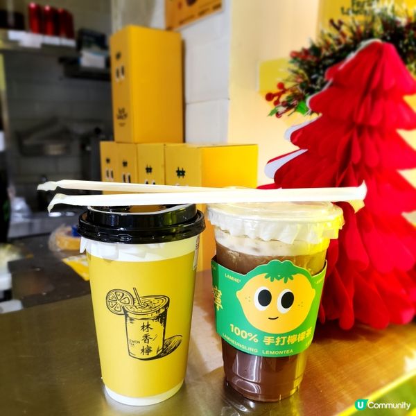 香港旺角街頭必喝🍋🥤林香檸手打檸檬茶👍