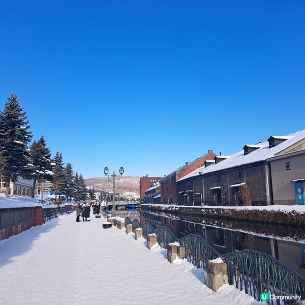 小樽運河❄️打卡聖地😍