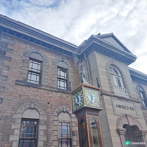 小樽運河廣場打卡📸  
小樽音樂盒堂本館🎼