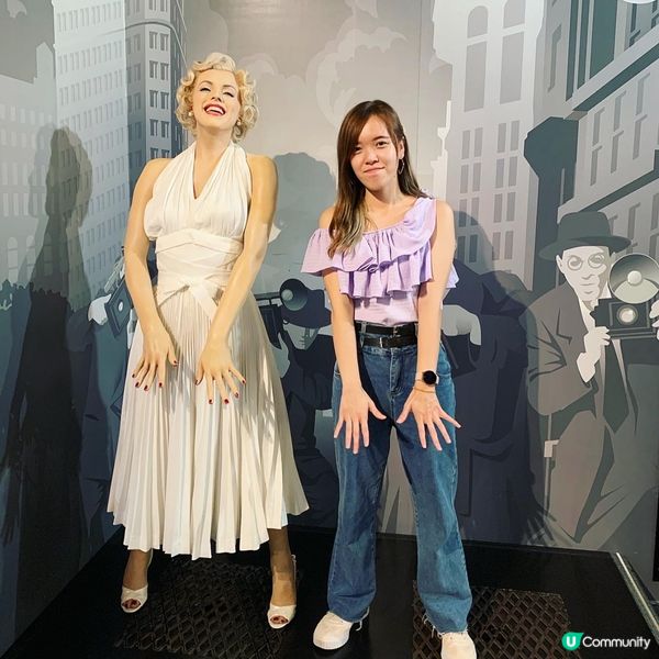 ## 📸 香港杜莎夫人蠟像館，同巨星影合照！🤩
