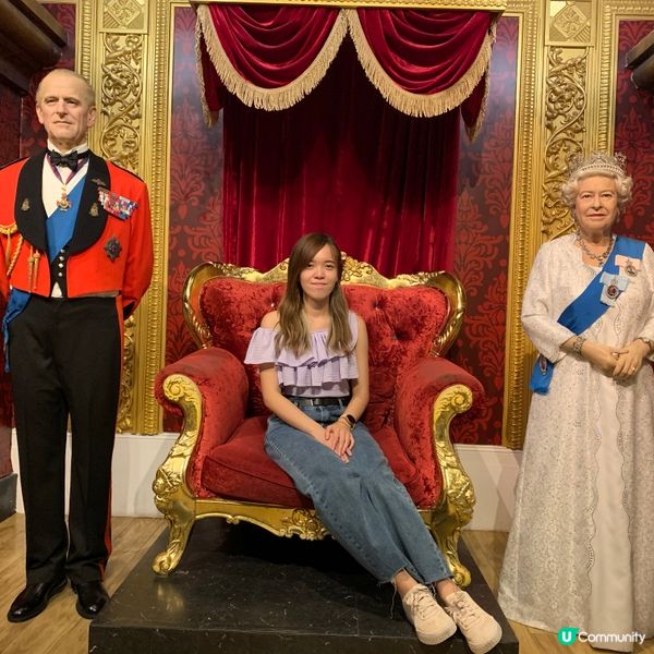 ## 📸 香港杜莎夫人蠟像館，同巨星影合照！🤩