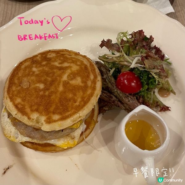 PHI 豬柳熱香餅漢堡‼️