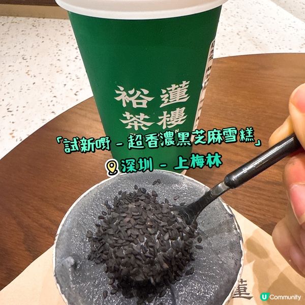 試新嘢 - 超香濃黑芝麻雪糕