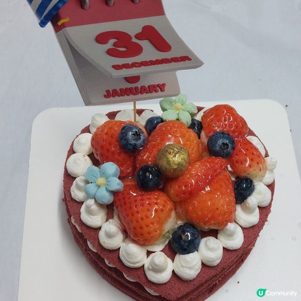 觀塘工廈泡製紅絨蛋糕