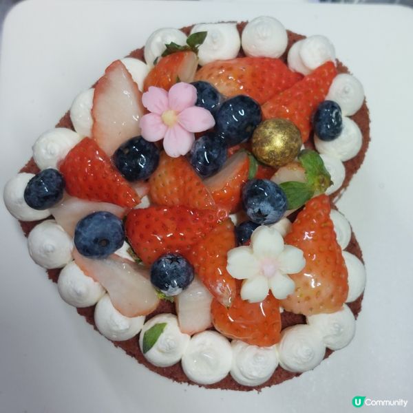 觀塘工廈泡製紅絨蛋糕