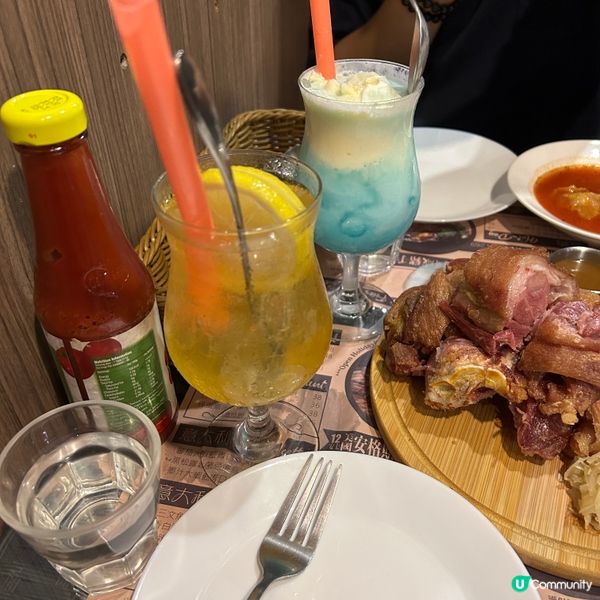 大埔脆皮鹹豬手|🐷大件夾抵食性價比高西餐