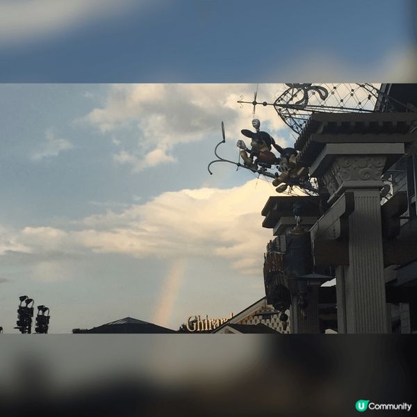 美國迪士尼  人同地方都會靚  而且好好玩 仲好易見到彩虹