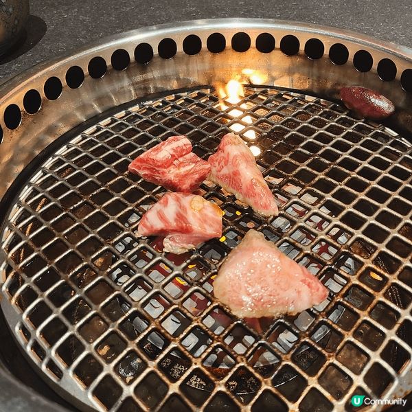 大角咀一方燒肉，超高質，一至日午市和牛一人前$338，再有九...