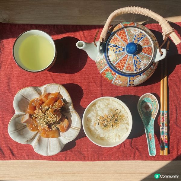 🍱 15分鐘搞掂！日式茶泡飯，簡單又美味！