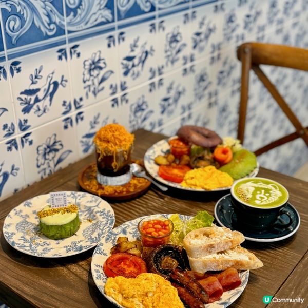 元朗葡萄牙風cafe🫶🏻😍