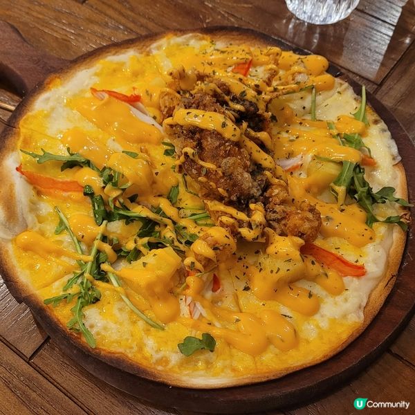 超正軟殼蟹pizza