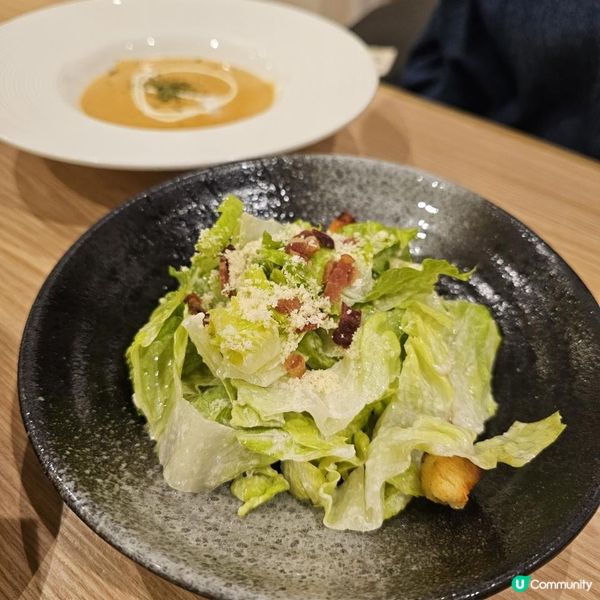 豐富的二人晚餐