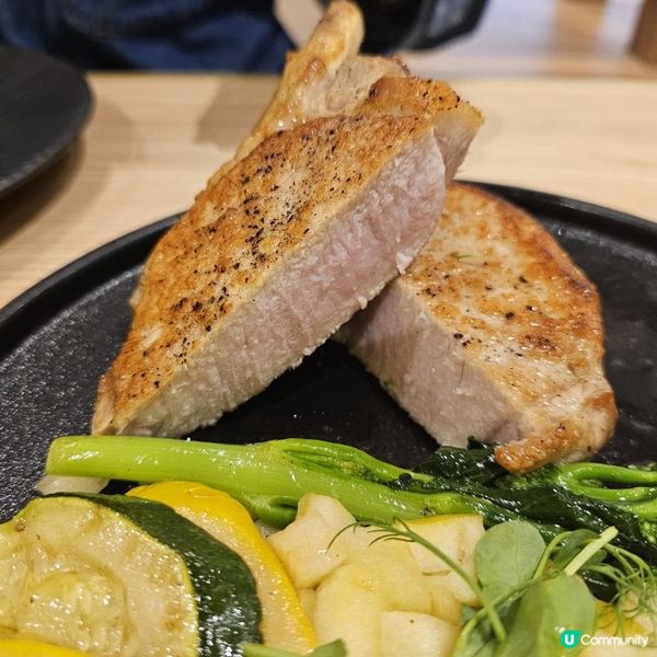 豐富的二人晚餐