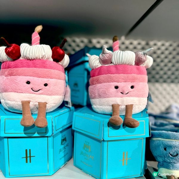 英國限定🇬🇧最新Jellycat登場🫖同場加映限量版櫻桃蛋糕🍒