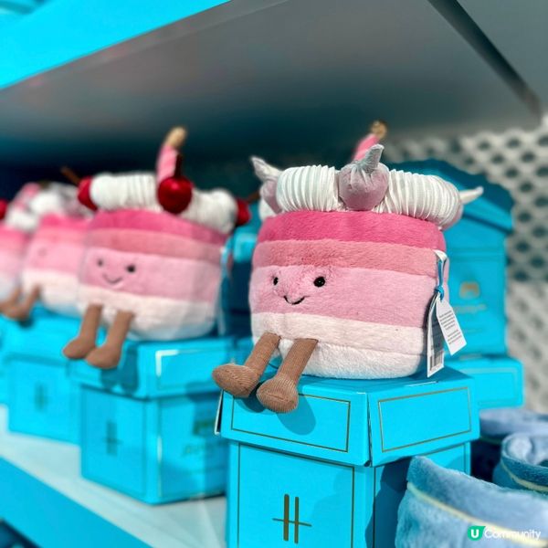 英國限定🇬🇧最新Jellycat登場🫖同場加映限量版櫻桃蛋糕🍒