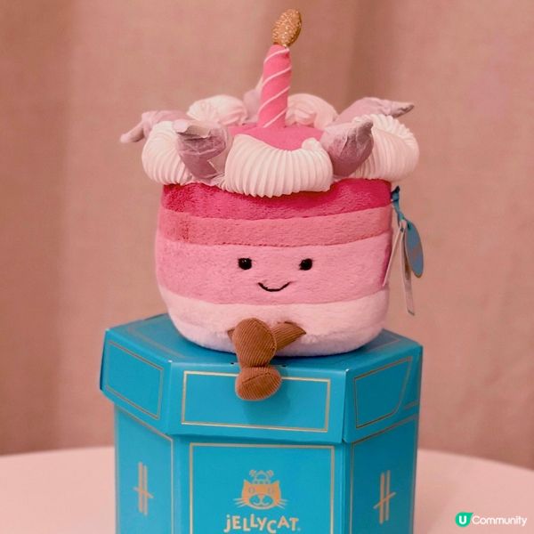 英國限定🇬🇧最新Jellycat登場🫖同場加映限量版櫻桃蛋糕🍒