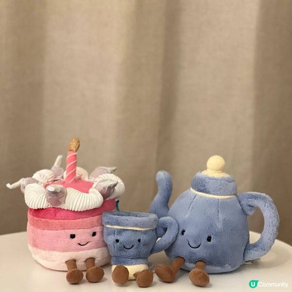 英國限定🇬🇧最新Jellycat登場🫖同場加映限量版櫻桃蛋糕🍒