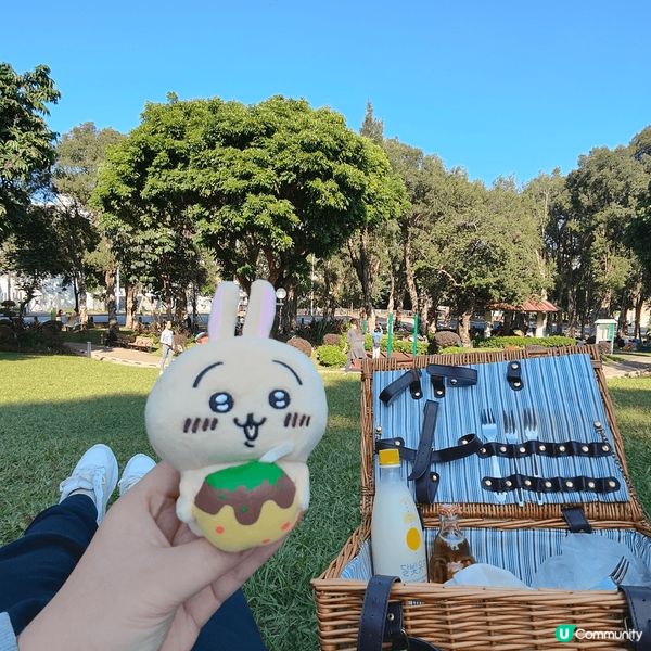 聖誕日間天氣和暖，最啱去野餐。住新界西，近近哋去元朗公園。元...