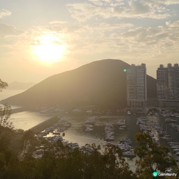 ## 黃竹坑配水庫日落🌇打卡必去景色超唯美💜💜💜💜