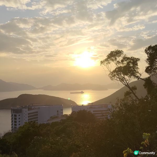 ## 黃竹坑配水庫日落🌇打卡必去景色超唯美💜💜💜💜