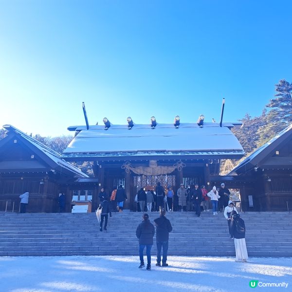 北海道神宮必食😋 神宮茶屋牛乳雪糕🍦 福餅🤤參拜神宮
