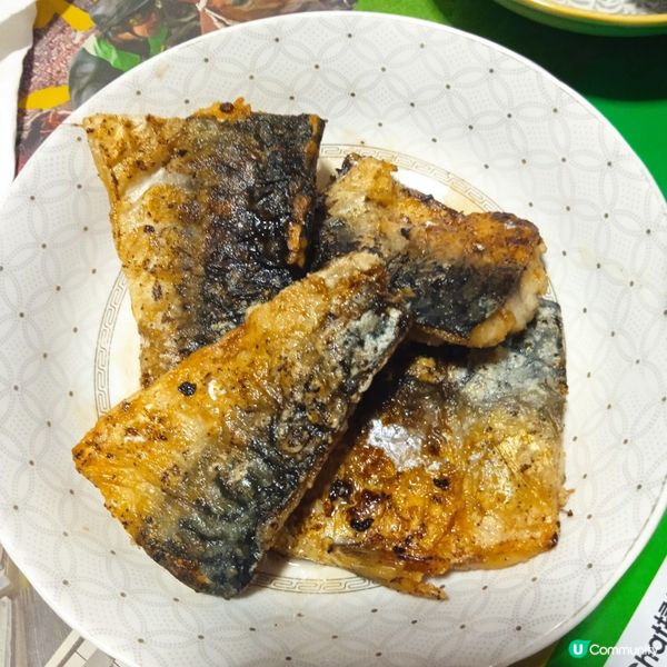 煎鯖魚