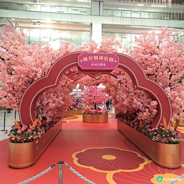 新城市廣場～桃花開運庭園