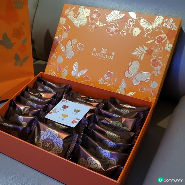 龍島新年限定蝴蝶酥禮盒