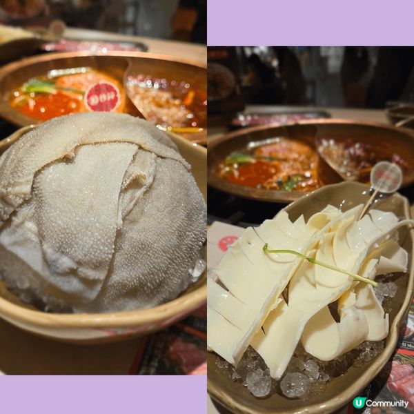 方叔叔重慶老火鍋的新湯底--貴州紅酸湯，配埋新鮮又高質的食材...