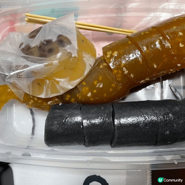 在油麻地廟街方太糕品舖買到兒時回憶的小食黑白芝麻卷（又稱菲林...