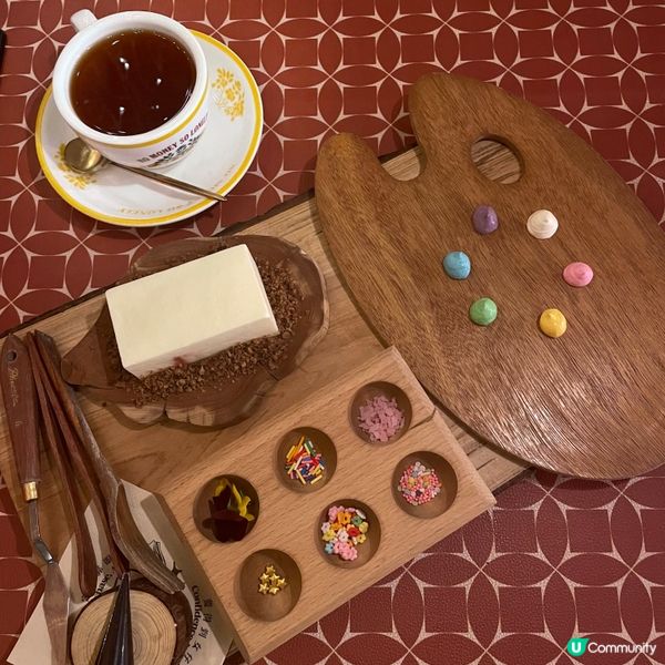 有得玩又有得食🎨畫板蛋糕