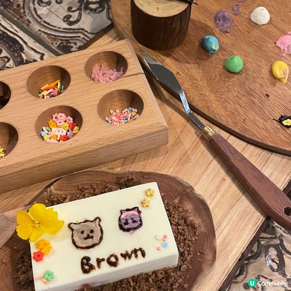 有得玩又有得食🎨畫板蛋糕