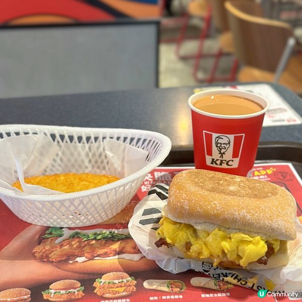 KFC全新早餐意式包Panini系列🥖🇮🇹