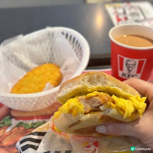 KFC全新早餐意式包Panini系列🥖🇮🇹