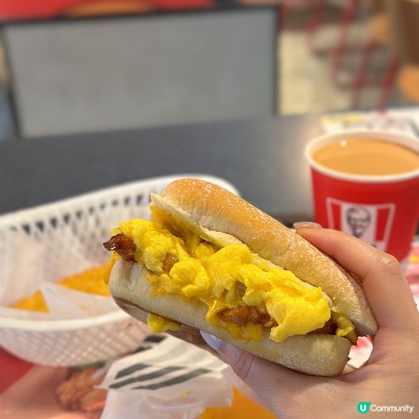 KFC全新早餐意式包Panini系列🥖🇮🇹