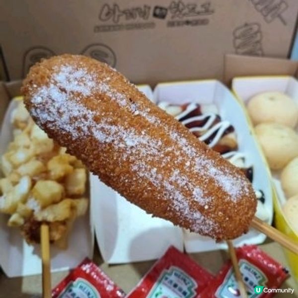 阿里郎熱狗棒😋  韓式小食天堂！