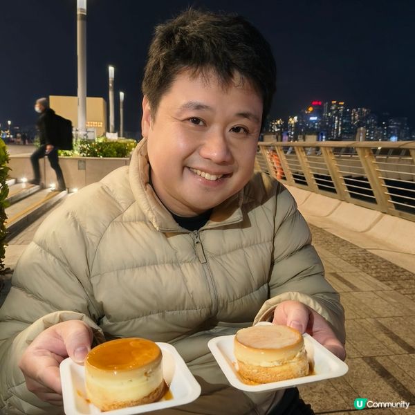 撐港片！食埋呦呦鹿鳴布丁燒😋🎬