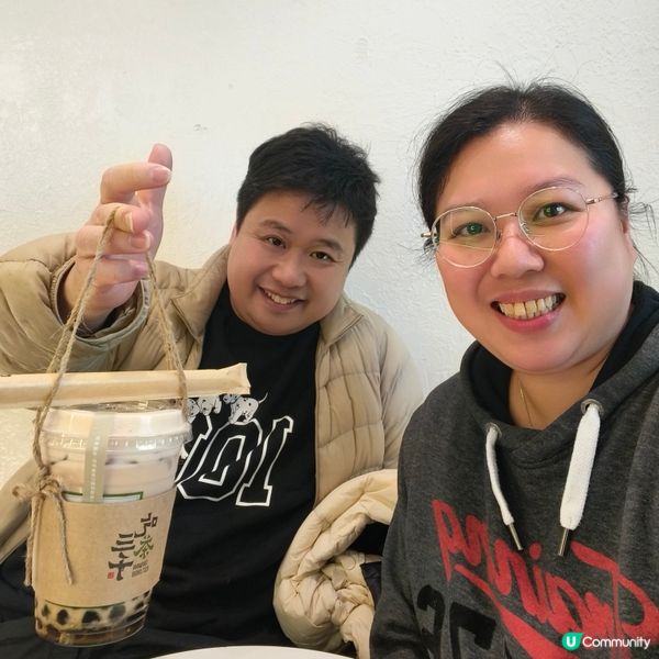 吃茶三千尖沙咀K11店混亂現場丨布丁燒配珍珠奶茶 🧋