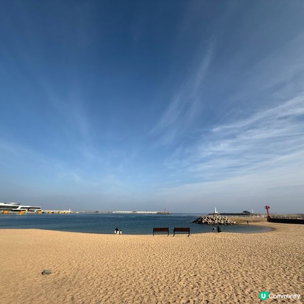 南韓束草沙灘🏖️