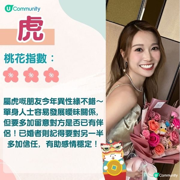 農曆新年2025｜蛇年12生肖桃花運！