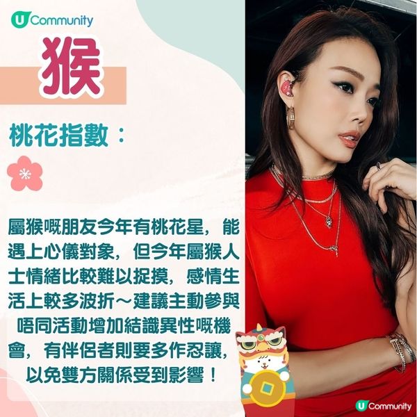 農曆新年2025｜蛇年12生肖桃花運！