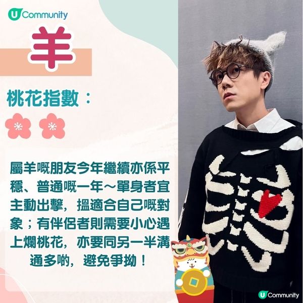 農曆新年2025｜蛇年12生肖桃花運！