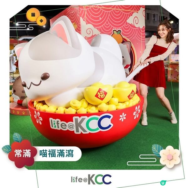 蛇年新春「貓肥屋潤」6大招財喵 開運方位現身KCC