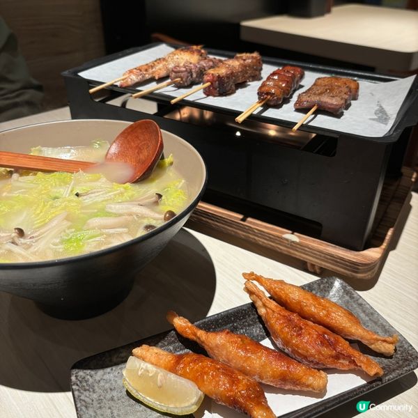 銅鑼灣•新鮮雞串燒專門店  足料雞白湯